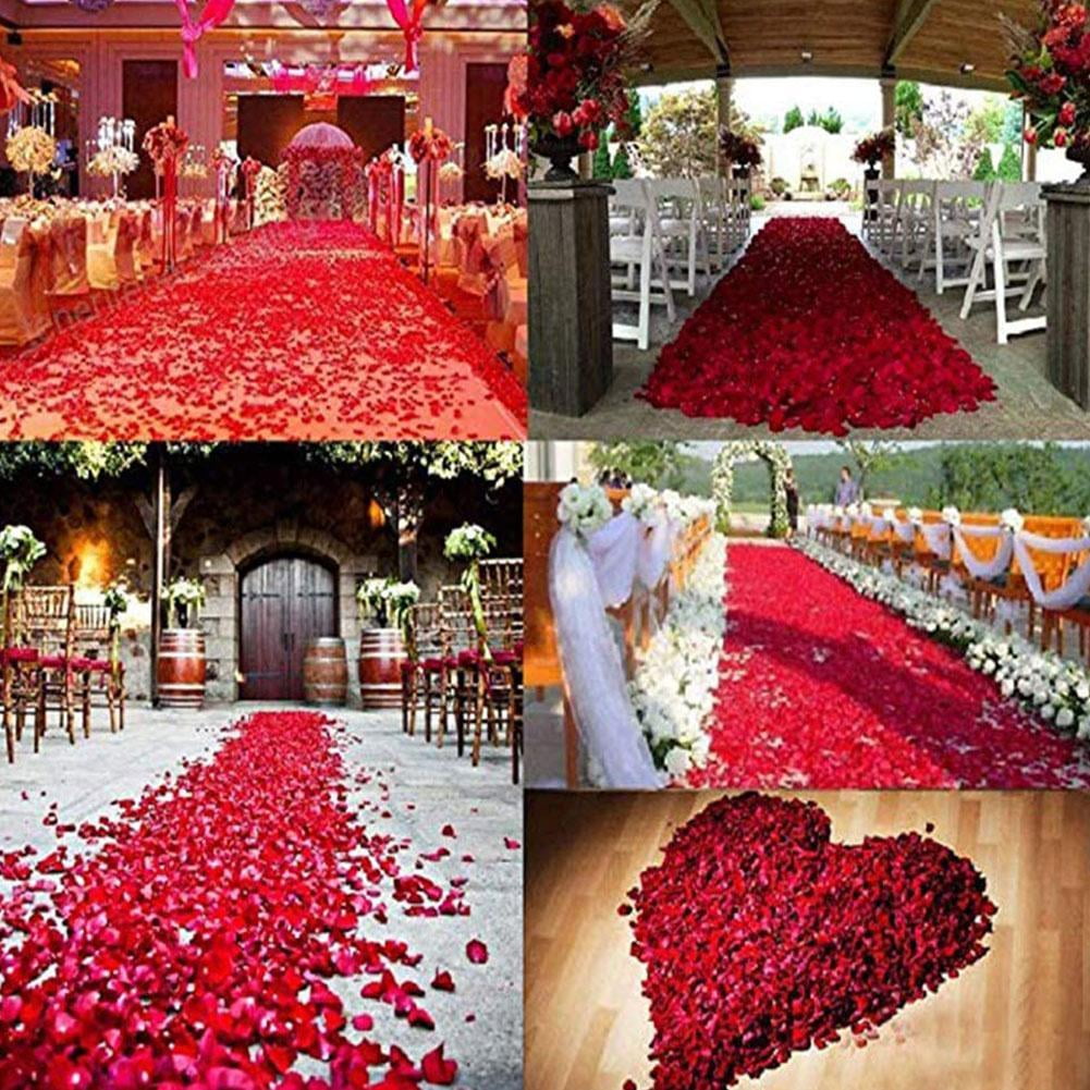 Wedding Decorations 100pcs Multi Colors Silk Flower Artificial Rose Beauty M8R0 