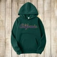 thumbnail image 2 of XIYON Mens Fashion Hoodies Men's Fall Winter Warm Fashion Casual Letter Printed Hooded Sweatshirts Sportswear Classic, 2 of 3