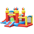 thumbnail image 5 of Doctor Dolphin Bounce House Inflatable Bouncy Castle for Kids Dual Slides Toddlers Jumper with Blower,Ball Pit,Basketball Hoop for Indoor Outdoor, 5 of 12
