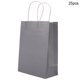 thumbnail image 1 of Papel Kraft, Con Asa Bolsa De Regalo De Papel Kraft 25 PCS Bolsa De Caramelos, Para Fiesta Saliente Ir De Compras Picnic ANGGREK BBJY20, 1 of 8
