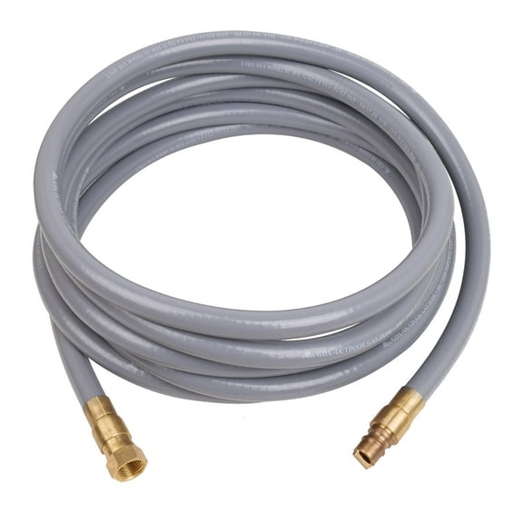 Empava 15 FT 3/8” ID Natural Gas and Propane Gas Quick Connect Hose Kit - CSA Certified , EMPV-150EH45