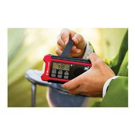 Midland - Weather Alert Radio - Red, Black