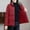 #Red, variant on DPTALR George Women's Casual Solid Color Long Sleeve Parka with Zipper for Fall,Winter,Red,Size XL