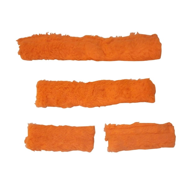 Fundas para cabestros de caballo, protectores, vendajes cómodos y estables, suaves y profesionales. Naranja