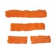 thumbnail image 1 of Fundas para cabestros de caballo, protectores, vendajes cómodos y estables, suaves y profesionales. Naranja, 1 of 9