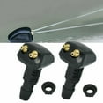 thumbnail image 3 of 2PCS Dual Holes Adjustable Car Windshield Washer Nozzles Wiper Water Spray Jet, 3 of 6