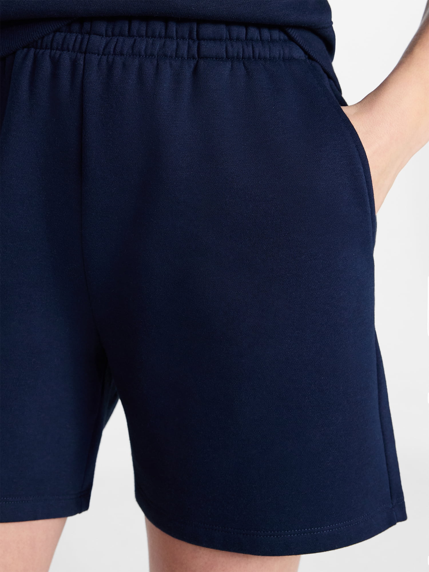 Time and Tru Women's Fleece Shorts, Size XS-XXXL