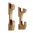 thumbnail image 3 of veasfak Wall Mount Display Stand Bamboo Compact Decorative Wall Display Rack 2 Tier, 3 of 8
