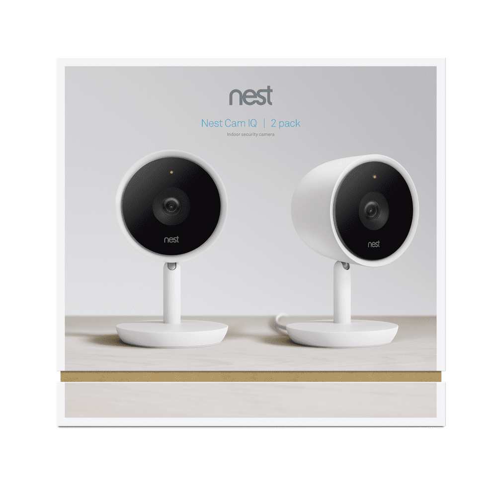 Google Nest Cam IQ Indoor Security Camera 2 Pack