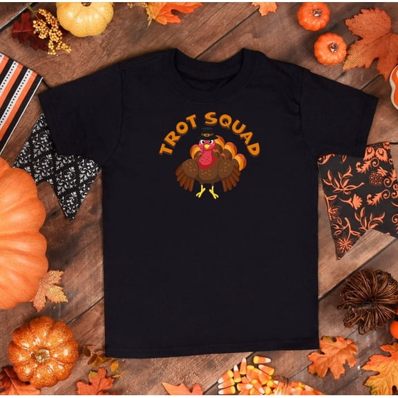 Trot Squad Shirt Turkey Trot Family Thanksgiving 5k Tshirt Run Matching Family Group Tee Grateful 10k Funny Running Marathon Workout