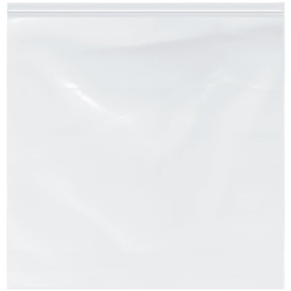 Plymor 24" x 24" (Pack of 200), 4 Mil Heavy Duty Zipper Reclosable Plastic Bags
