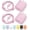 Pink, variant on Type C Fast Charging Block with 6FT Charging Cable, Compatible with iPhone 15,16,17, Plus, Air, Pro Max and iPad Pro