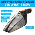 thumbnail image 2 of Aspiradora de coche de alta potencia – 110 W 12 V, con cable, aspiradora portátil para limpieza interior del coche – TWC-02 por ThisWorx for, Negro, 2 of 5