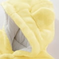 thumbnail image 4 of Zhuashum Baby Romper For Boys Girls Baby Cartoon Onesie Baby Snowsuit Jumpsuit Hooded Footie Thick Winter Outwear For Boys Girls Cute Clothes 9-12 Months Yellow, 4 of 6