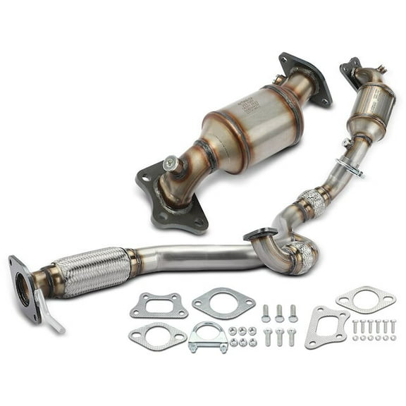 Front Catalytic Converter Set 2 - Compatible with 2010 - 2011 Cadillac SRX 3.0L V6