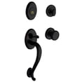 thumbnail image 3 of Baldwin Logan Single Cylinder Handleset with Interior Knob and Sectional Trim, 3 of 7