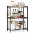 thumbnail image 1 of Costway 3-Tier Metal Storage Shelving Unit 450 LBS Storage Organizer with V-Shaped Rack, 1 of 10