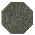 thumbnail image 1 of Furnish My Place Modern Indoor/Outdoor Commercial Solid Color Rug - Dark Gray, 11' Octagon, Pet and Kids Friendly Rug. Made in USA, Area Rugs Great for Kids, Pets, Event, Wedding, 1 of 5