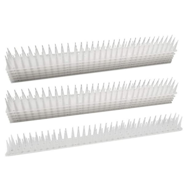 Pico Para Valla Antipájaros, Defensor De Picos Para Pájaros Blancos, 12 Piezas Para Jardín