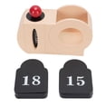 thumbnail image 2 of Table Calendar Decoration, Compact Desk Perpetual Calendar Month Date Display Sturdy  for Office, 2 of 7