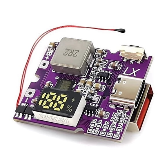 TOP! 22.5W Power Bank Bidirectional Fast Charging Mobile Module for Lithium Battery Charger Support PD/QC, Type-C USB