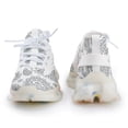 thumbnail image 4 of Line Drawing Paisley Walking Shoes for Men Woman Lightweight Tennis Fashion Elastic Sports Shoes Cushion Basketball Shoes, 4 of 7
