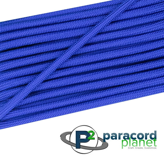 Paracord Planet - Electric Blue 550 Paracord : High-Quality Made in America Nylon Paracord Rope - 10' Hank