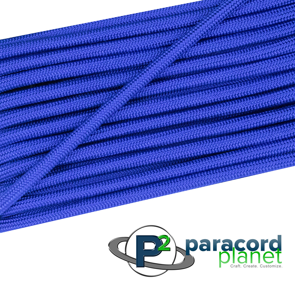 Paracord Planet - Electric Blue 550 Paracord : High-Quality Made in America Nylon Paracord Rope - 10' Hank - image 1 of 5