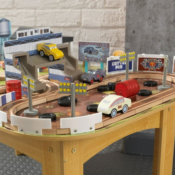 KidKraft Disney Pixar Cars Thomasville Track Set And Table - Main Image