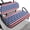 American Flag Golf Print, variant on Pzuqiu 2 Piece Golf Paw Print Golf Cart Seat Covers - Breathable Washable Universal Fit for Most 2-Seater Golf Carts