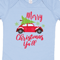 thumbnail image 4 of Inktastic Merry Christmas Ya'll with Red Car and Tree Boys or Girls Baby Bodysuit, 4 of 5