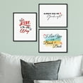 thumbnail image 2 of Designs ByLITA Lover's Bundle 11 x 14" Wall Art UNFRAMED Print (3 Pack), 2 of 3