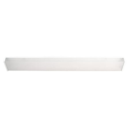 FLUORESCENT WRAP AROUND LIGHT FIXTURE, USES TWO 32 OR 40 WATT LAMPS, 49 X 6-7/8 X 2-1/2"