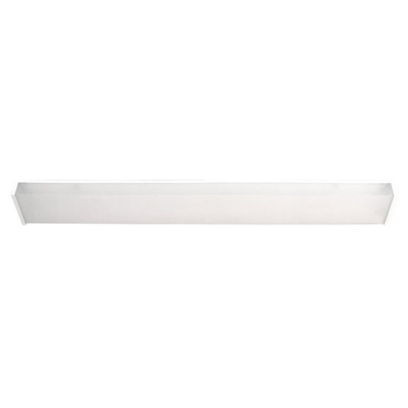 FLUORESCENT WRAP AROUND LIGHT FIXTURE, USES TWO 32 OR 40 WATT LAMPS, 49 X 6-7/8 X 2-1/2"