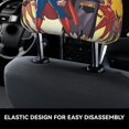 thumbnail image 4 of Liga de la Justicia Funda Protectora Universal para Reposacabezas de Coche, Funda Elástica para Reposacabezas de Asiento de Auto, Funda de Tela Antipolvo, Accesorios de Interior 2 Piezas, 4 of 6