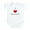 Cloud White, variant on - I Love (Heart) Maw Maw Infant Bodysuit - Baby Light Bodysuit, Size Newborn - 24 Months