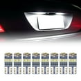 thumbnail image 2 of Bgsha 8pcs T10 LED W 5W CANBUS Interior Lighting Glass Base Light Lamp 12V White, 2 of 9