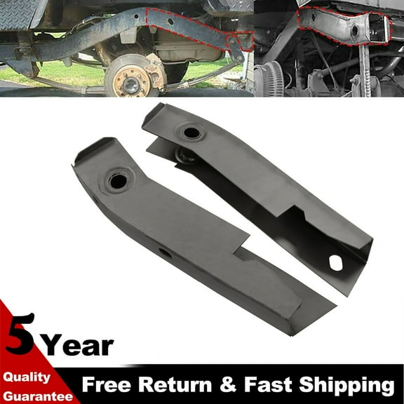 2X Rear Shackle Mount Frame Repair Kit For Jeep Wrangler YJ 1986-1995 1987