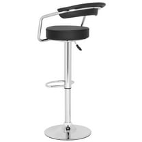 SAFAVIEH Angus Swivel Bar Stool Black