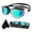 White, variant on Advanced Training Swim Goggles, Quick-Adjust Strap Anti-Fog Eyewear, Ergonomic Nose Bridge Pool Glasses for Adults, Professional Open Water Gear