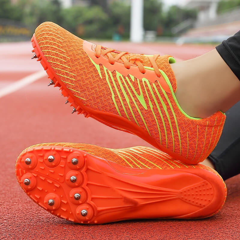 New Track and Field Shoes for Men Women Kids Boys Girls 8 Spikes Running Racing Shoes Professional Sprint Sport Sneakers