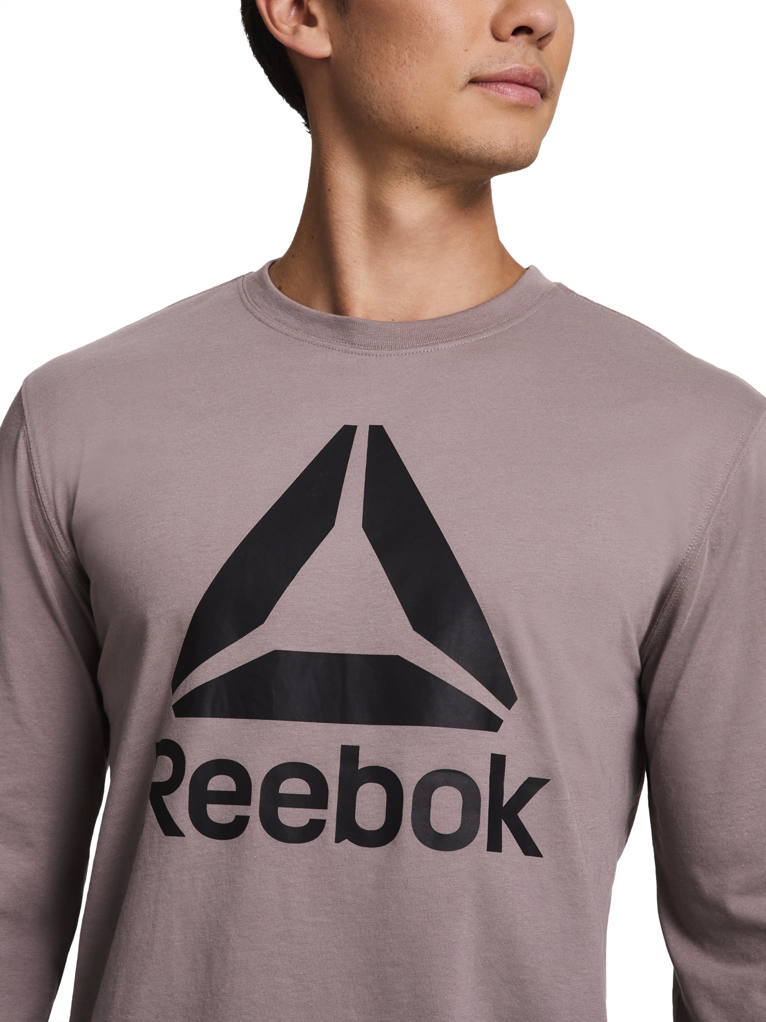 Reebok Men's and Big Men's Core Graphic Long Sleeve Top, Sizes XS-5XL
