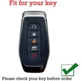 thumbnail image 2 of Key Fob Cover Compatible with Infiniti QX60 QX80 2025-2026 Keychain Case Holder Protector,Black, 2 of 6