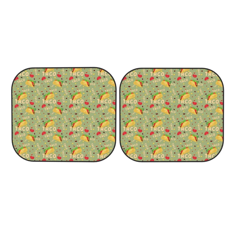 Picia Taco 2 Piece Car Windshield Sun Shade Foldable | Foldable