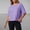 A1_Purple, variant on Basic Oversized Cropped T Shirts for Women Boxy Tee Shirts for Women Plus Size Workout Athletic Crop Tops Drop Shoulder Round Neck Half Sleeve Loose Fit Top Trendy Cute Flowy Tee Shirts Grey L