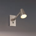 thumbnail image 2 of WAC Lighting Grisham 8" LED 1-Light 3000K Aluminum Reading Light in Nickel, 2 of 4