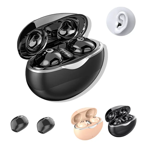 Mini Auriculares Bluetooth Inalámbricos Verdaderamente Invisibles, Largo Tiempo De Uso, Apariencia Exquisita, Adecuados Para Deportes De Fitness, Juegos Y Diversas Ocasiones, Con Efecto Bt 5.3