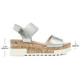 thumbnail image 4 of DREAM PAIRS Women's Open Toe Ankle Strap Casual Flatform Platform Sandals, 4 of 6