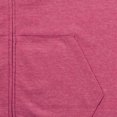 thumbnail image 4 of Russell - Sudadera con capucha y cremallera para hombre (Rosa Jaspeado), 4 of 5