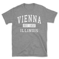 thumbnail image 1 of Vienna Illinois Classic Established Men's Cotton T-Shirt, 1 of 1